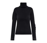 Y-3 - Pull à col roulé à manches longues - Femme - Pulls - Noir - Taille: 42 FR