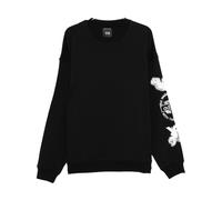 Y-3 - Pull col rond noir avec impression nuage - Homme - Sweatshirts et sweats à capuche - Noir - Taille: S