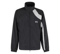 Y-3 - Raw Edge 3 Stripes Nylon Shell Jacket - Homme - Vestes - Noir - Taille: S