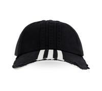 Y-3 - Stripes Cap - unisex - Accessoires - Noir - Taille: M
