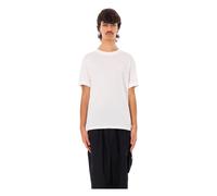 Y-3 - Tonal Logo Slim Tee - Homme - Tops - Blanc - Taille: L