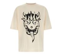 Y-3 - U GFX SS TEE - Homme - Tops - Beige - Taille: S