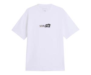 Y-3 - Very-3 SS Tee - Femme - Tops - Blanc - Taille: 44 FR