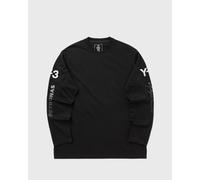 Y-3 X Mercedes - AMG PETRONAS FORMULA 1 TEAM CHAOS LOGO LONG SLEEVE TEE men Longsleeves black taille: S