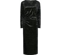 Y.A.S Y. A.S Y. A.S Black Embellished Velvet Maxi Dress Black EU 36 (UK 8)