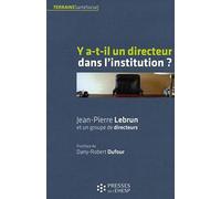 Y A T IL UN DIRECTEUR DANS L INSTITUTION