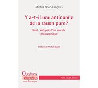 Y a-t-il une antinomie de la raison pure ?