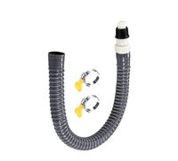 Y-Branch Drain Pipe Adapter - 3-Way Floor Sewer Connector, Stretchable