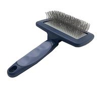 Y.C-Toget Brosse incurvée extra longue pour chien Golden Doodle Caniche, Labradoodle, masse la peau de l'animal de compagnie, rend les poils doux et brillants, élimine les poils morts et les