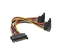 InLine Y-cable - Répartiteur d'alimentation - alimentation SATA pour alimentation SATA - 15 cm