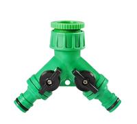 Y Formez Un Adaptateur de Tuyau extérieur - Diviseur de Robinet bidirectionnel, Adaptateur jumeau Robinet de Jardin | Splitter de Ligne d'eau en Forme de Y, coupleur de Tuyau à Double Bec pour balco