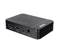 Y&H Carte de capture vidéo HDMI AV Enregistreur de jeu HD 1080P avec sortie HDMI,compatible avec XboxOne/360/PS4/Wii U/VHS/caméscope Prend en charge l'entrée microphone pour les commentaires-Aucun PC