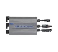 Y&H Grid Tie Micro onduleur MPPT 750W Entrée Solaire 24-60V AC 220V Sortie pour Panneau Solaire 24V 36V