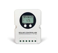 Y&H Régulateur de charge de panneau solaire 10A 12V 24V avec double USB Convient pour batteries scellées gel inondées et LiFePO4 Li(NiCoMn)O2