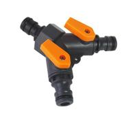 Y Hose Splitter - Garden Water Adapter, Faucet Connector, Durable 2-Way Heavy Duty Tee | Multi Hose Branch Connector, Outdoor Irrigation Splitter, Premium Hoses Divider, Strong Hoses Coupling