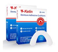 Y-Kelin Coussin adhésif pour prothèses inférieur 30 pièces (2 paquets)