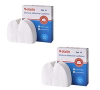 Y-Kelin Coussin adhésif pour prothèses supérieur 30 pièces (2 paquets)