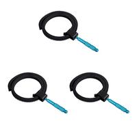 y-luck Y- Lot de 3 anneaux de mise au point, bague de mise au point d'engrenage de zoom avec poignée en alliage d'aluminium compatible avec appareil photo reflex numérique