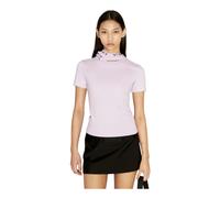 Y/Project - T-shirt ajusté à triple col - Femme - Tops - Violet - Taille: 36 FR
