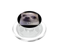 Y THO Chien Drôle Chihuahua Flou Meme Espagnol PopSockets PopGrip pour MagSafe