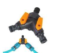 Y Tuyau D'irrigation, Distributeur De Tuyaux De Jardin Distributeur De Tuyau-eau | Adaptateur De Couplage À 2 Voies À 2 Voies, Éclats De Tubes Y-Water, Éclats De Robinet Pour Tubes De Jardin