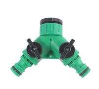 Y-type Shunt Valve Garden Irrigation System Water Hose Connector Tap Adapter 2 Y Shape Way Splitter Quick Controller N7B1