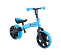 Y-Volution Velo - Draisienne junior | Vélo d'entraînement sans pédale avec roue de 22,9 cm pour enfants âgés de 18 mois à 4 ans (bleu)
