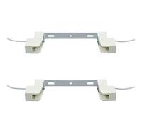 Y. W.Licht R7S 118 mm LED Lampenfassung Adapter J118 Halogenstab Sockel Universal Anpassung Lampensockel Fassung Sockel Konverter für Typ J118 R7S LED Halogenstab Leuchtmittel (2 Stück)
