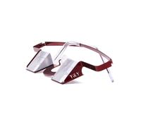 Y&Y Vertical - Lunettes d'assurage - Classic - Bordeaux Red en Silicone Bordeaux