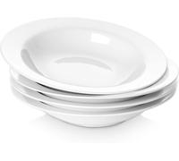 Y YHY Bols à soupe, set de 4, blanc