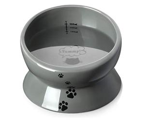 Y YHY Elevated Gamelle surélevée pour nourriture et eau pour chat en céramique, 425,2 g