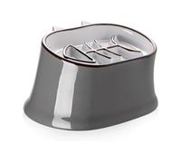 Y YHY Gamelle pour Chat à Alimentation Lente, Gamelle surélevée pour Chat avec Conception inclinée, Gamelle à Alimentation Lente en Forme d'arête de