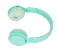 Y08 - écouteurs pour Enfants, Design Macaron élégant, Son Stéréo, Confortable, Pliable, sur L'oreille, 1 Pièce (Green)