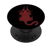 Y2K 90s Chat Tomcat Effrayant Laissant des Marques de Rayures PopSockets PopGrip Adhésif