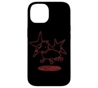 Y2K 90s Cute Happy Wiener Dog Teckel et étoiles Coque pour iPhone 14