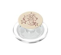 Y2K 90s Cute Rats Dancing Around Under The Stars PopSockets PopGrip pour MagSafe