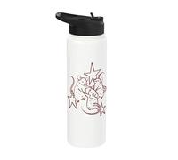 Y2K 90s Cute Rats Dancing Around Under the Stars Stainless Steel Insulated Water Bottle