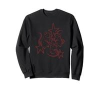 Y2K 90s Cute Rats Dancing Around Under The Stars Sweatshirt