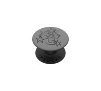 Y2K 90s Cute Rats Dancing in a Circle Under The Stars PopSockets PopGrip Adhésif