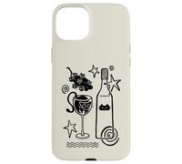 Y2K 90s Mignon Chaton Curieux coincé dans Un Verre à vin Coque pour iPhone 15 Plus