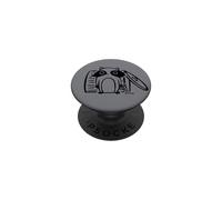 Y2K Années 90 Voleur de Pizza Mignon Raton Laveur PopSockets PopGrip Adhésif