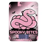 Y2k Balance de cuisine en forme de serpent pour Halloween, rose, noir, facile à nettoyer, 5 kg/5 g, petite balance de cuisine avec 4 unités pour rôtir les régimes (piles non incluses)