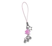 Y2K Breloque de téléphone pendentif poisson porte-clés chaîne de téléphone sangle sangle sac à dos décoration accessoires pour voiture pendentif poisson gélique, フリーサイズ