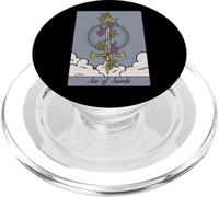 Y2K Carte de Tarot As of Swords Witchy Clairvoyant Psychic PopSockets PopGrip pour MagSafe