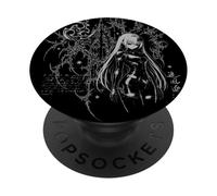 Y2K Grunge Anime Goth Alt Sigilism Japanese Ninja Graphic PopSockets PopGrip Adhésif