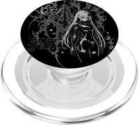 Y2K Grunge Anime Goth Alt Sigilism Japanese Ninja Graphic PopSockets PopGrip pour MagSafe