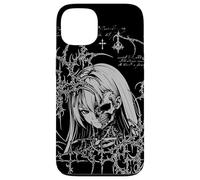 Y2K Grunge Anime Goth Alt Sigilism Japanese Zombie Graphic Coque pour iPhone 13