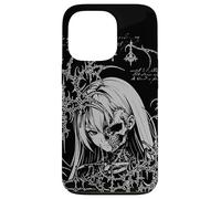 Y2K Grunge Anime Goth Alt Sigilism Japanese Zombie Graphic Coque pour iPhone 13 Pro