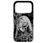 Y2K Grunge Anime Goth Alt Sigilism Japanese Zombie Graphic Coque pour iPhone 17 Pro