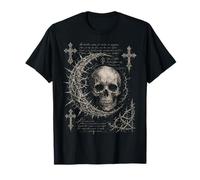 Y2K Grunge Goth Skull Sigil Dark Academia Occult Graphic T-Shirt